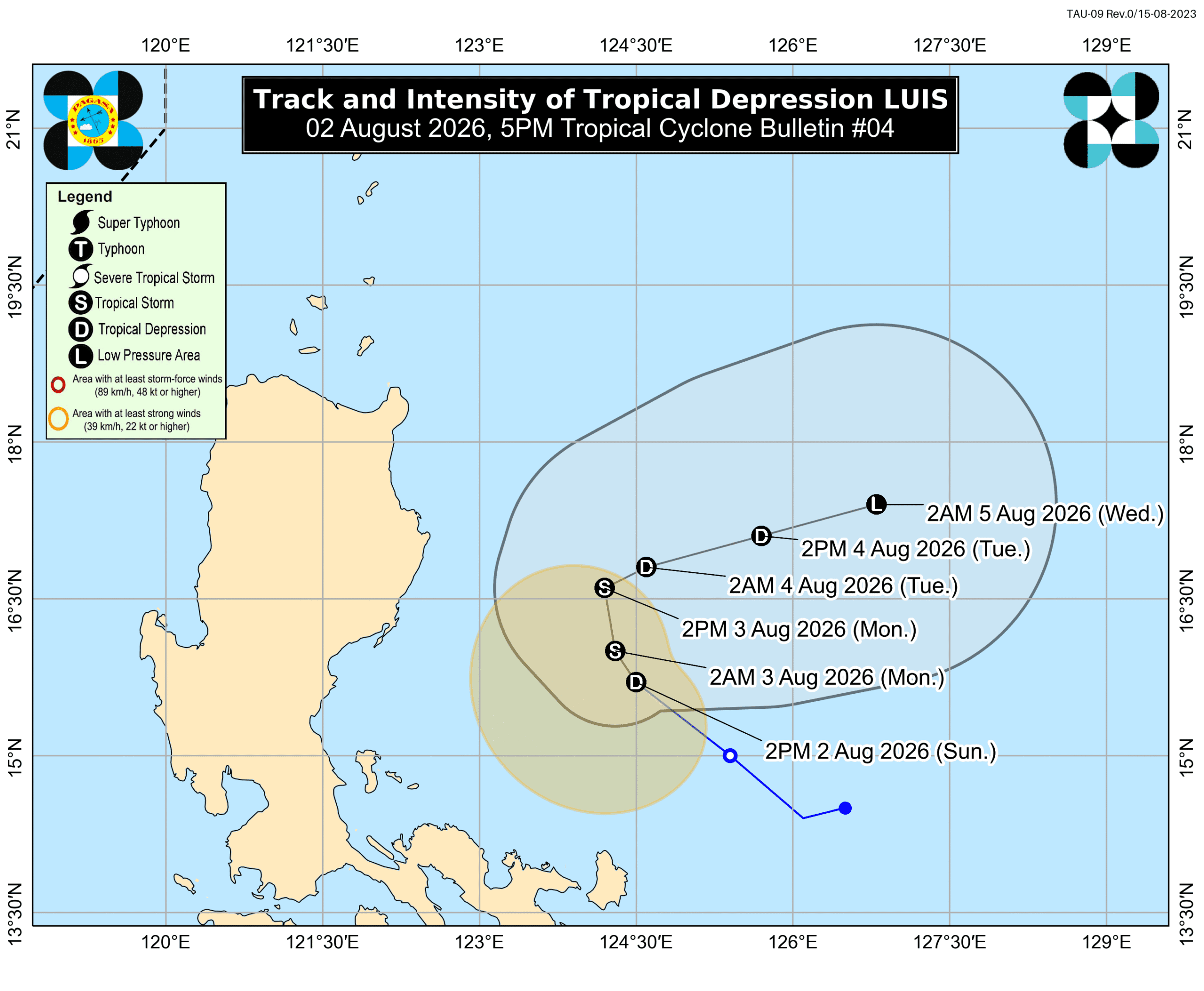 Tropical Depression Luis to Bring Heavy Rain Across Luzon Amid Southwest Monsoon