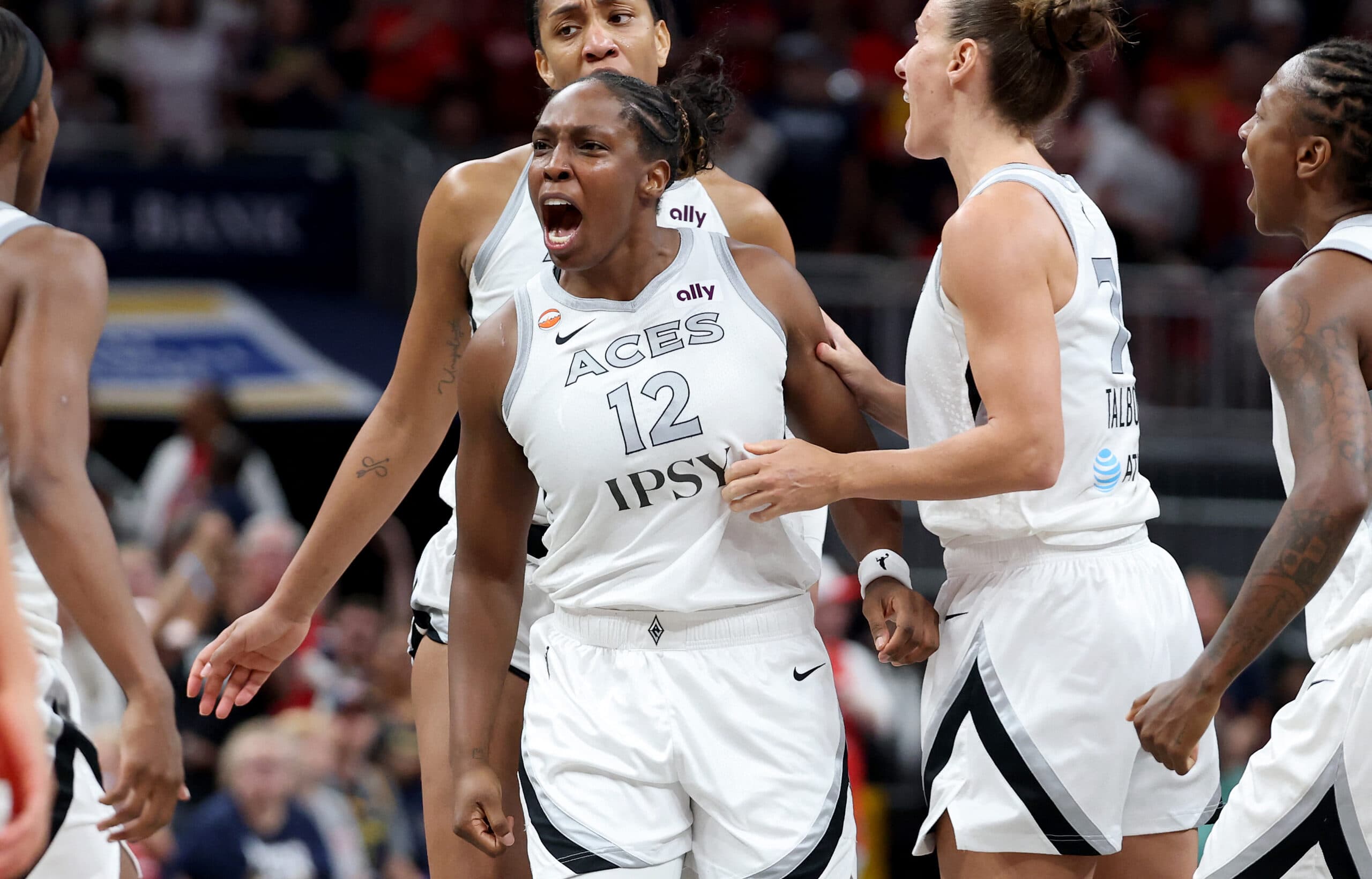 Chelsea Gray’s Buzzer-Beaters Propel Las Vegas Aces Past Indiana Fever in Overtime Thriller